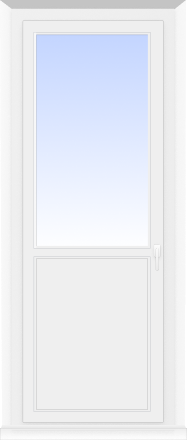Теплая алюминиевая дверь